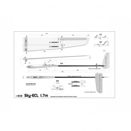 Motoalianti RC - Sky ECL circa 1,7m Art Hobby - FLASH RC