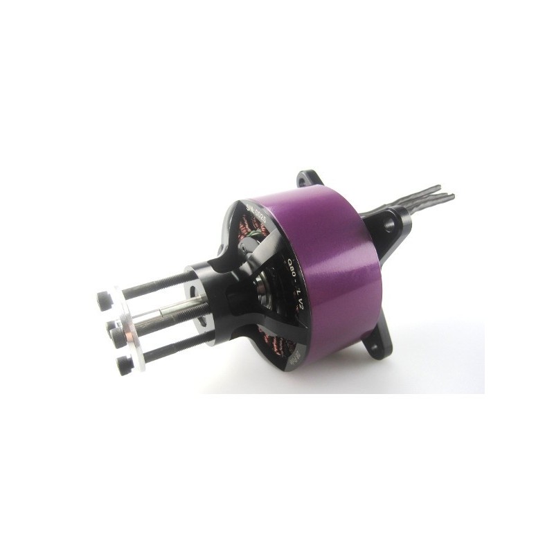 Outrunner - Moteur Brushless Hacker Q80-8L V2 - FLASH RC