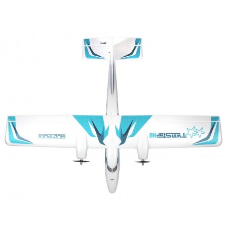 R/C planes for beginners - Multiplex Twinstar ND BL KIT approx. 1,42m - FLASH RC