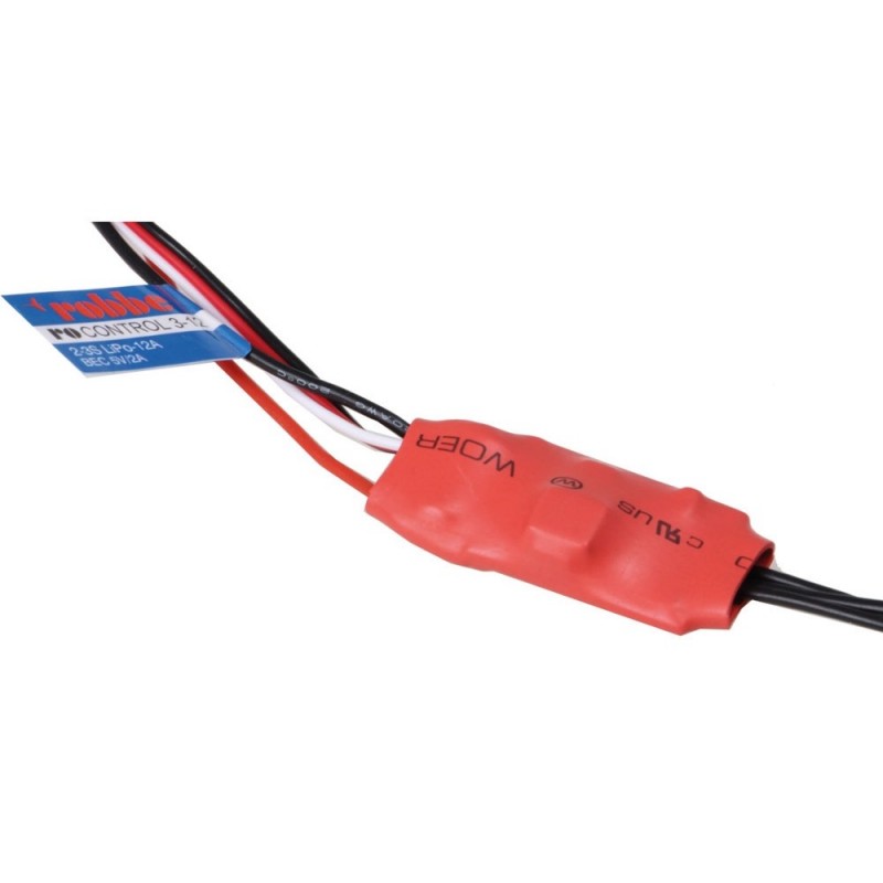Brushless - Brushless Controller Robbe RO-Control3 12A 2-3S BEC 5V/2A - FLASH RC