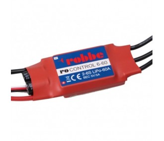 Brushless - Brushless Controller Robbe RO-Control6 60A 2-6S BEC 5V/5A - FLASH RC 2