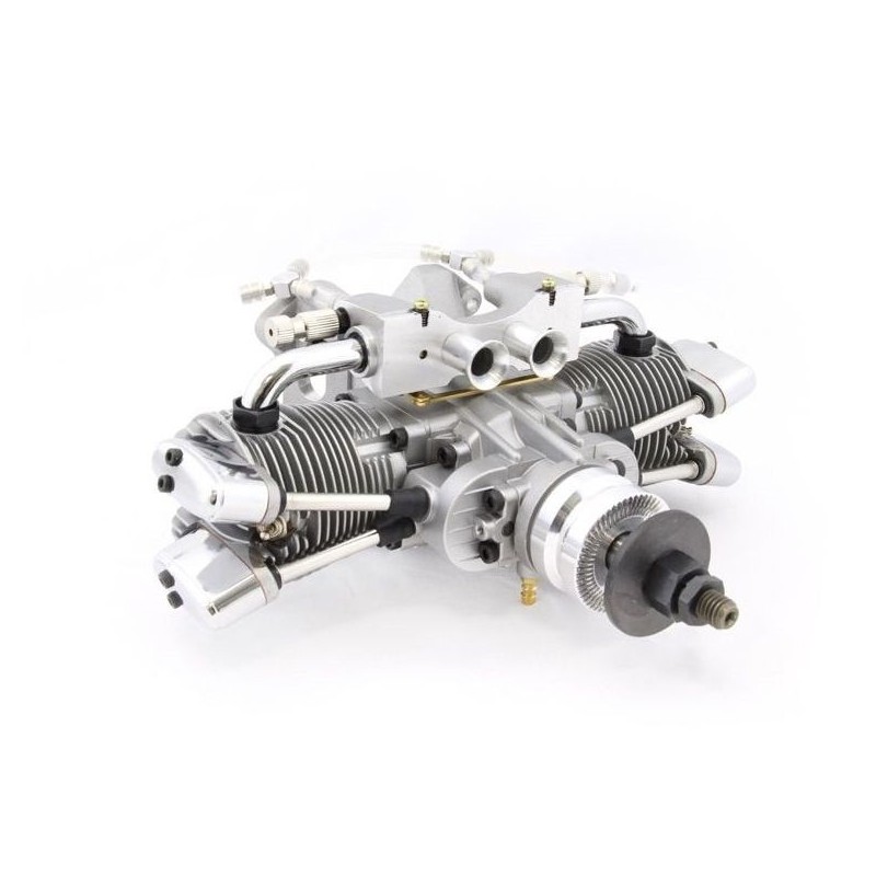 Methanolmotoren - Saito FA-182TD Zweizylinder-Methanolmotor 30cc 4-Takt - FLASH RC