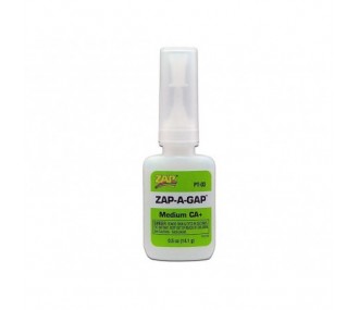 Colla per legno/vetro - ZAP-A-GAP - Ciano speciale legno - 14 gr PACER ZAP - FLASH RC