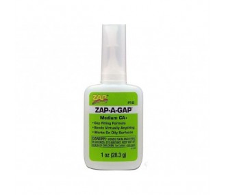 ZAP-A-GAP - Cyano spécial bois - 28 gr PACER ZAP - FLASH RC