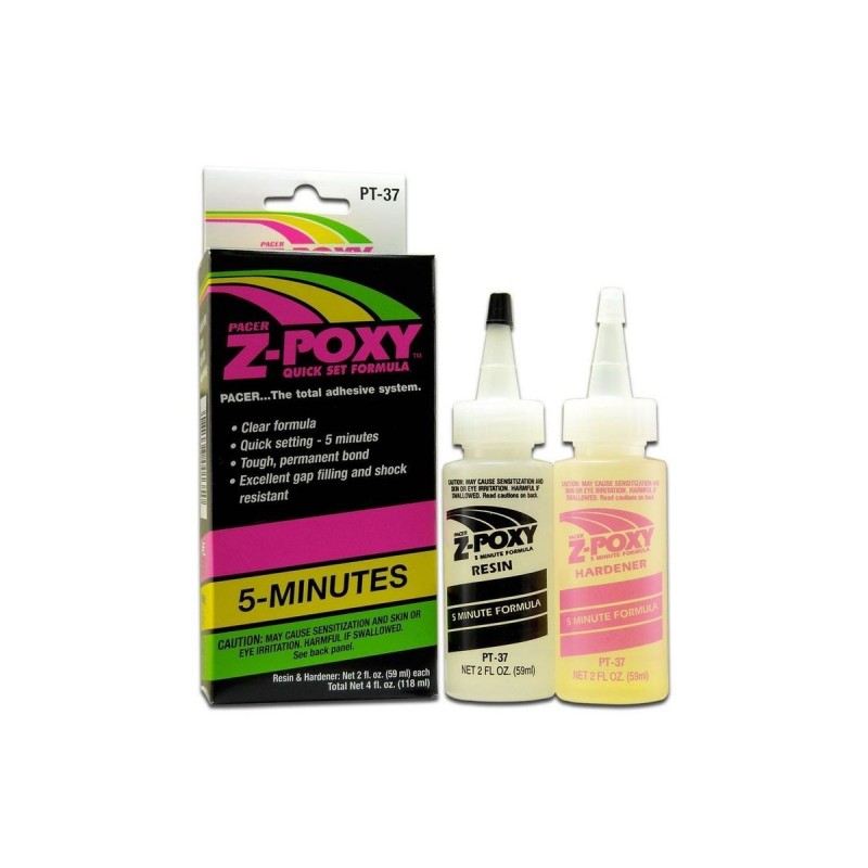 Epoxy Adhesive - Epoxy Adhesive 5min 118ml Z-POXY ZAP - FLASH RC