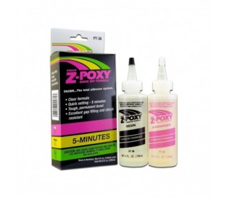 Adhesivo Epoxi - Adhesivo Epoxi 5min 237ml Z-POXY ZAP - FLASH RC