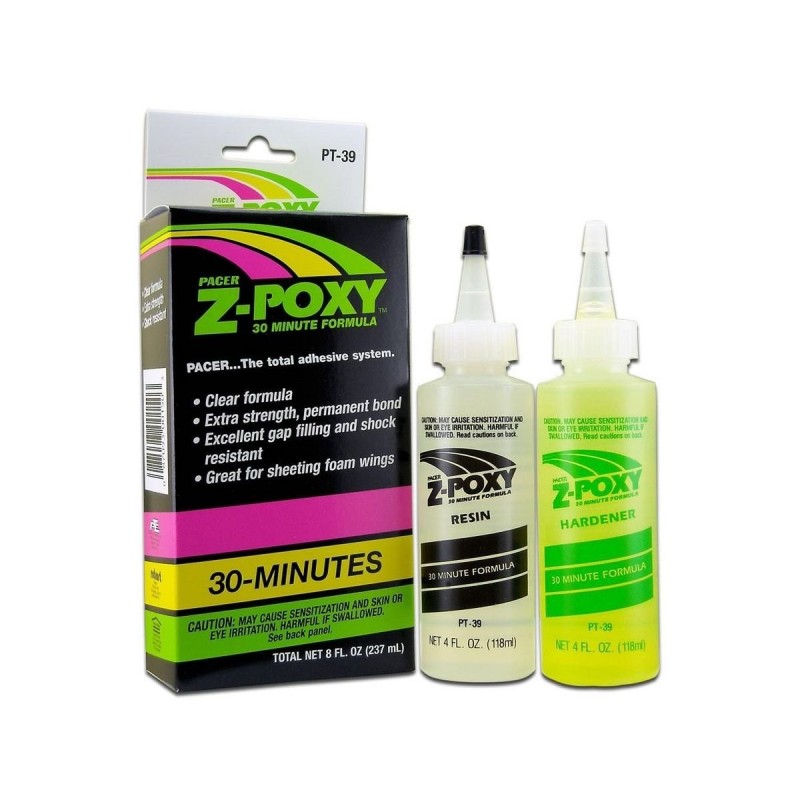 Epoxydkleber - Epoxydkleber 30min 237ml Z-POXY ZAP - FLASH RC