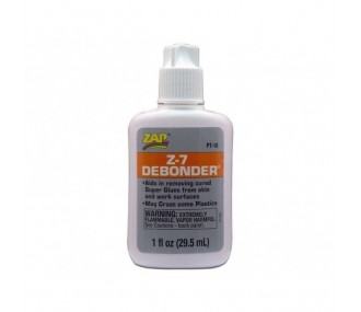 Dissolvant Debonder - 28 gr. de PACER ZAP - FLASH RC
