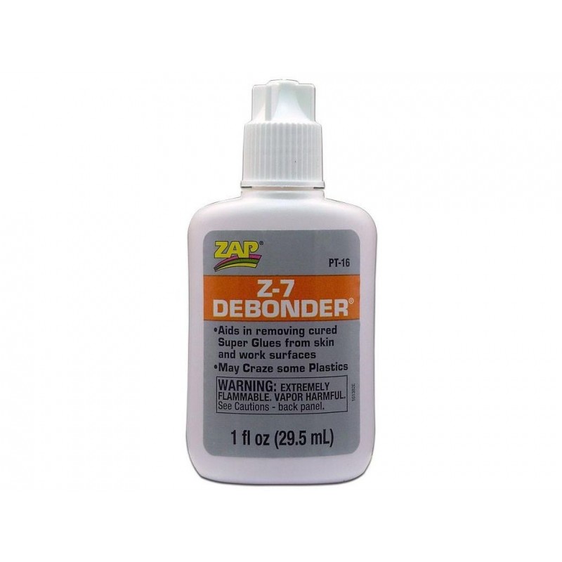 Dissolvant Debonder - 28 gr. de PACER ZAP - FLASH RC