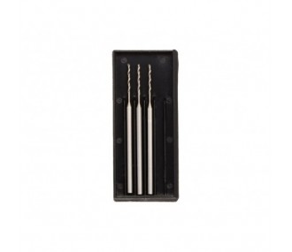 Proxxon Foret en acier wolfram vanadium Ø 0,8 mm axe Ø 2,35 par 3 pièces - FLASH RC