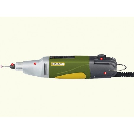 Herramientas de taller - Proxxon IBS/E - Taladro y fresadora industrial 100W 6 Alicates de 1 a 3,2 mm, juego de 34 herramientas 