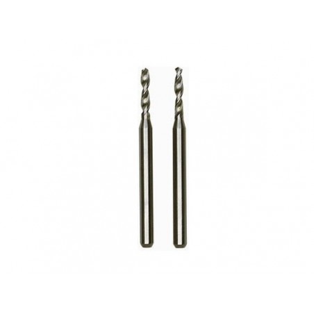 Brocas - Proxxon Micro Brocas de metal duro Ø 1.0 mm eje 3 mm por 2 - FLASH RC