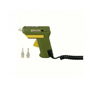 Workshop tools - Proxxon HKP 220 - Glue gun 200° with 3 tips and 4 glue sticks Ø 7 mm Lg 100 mm - FLASH RC