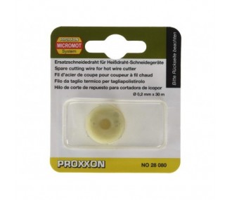 Proxxon Bobine de fil de remplacement pour THERMOCUT 30 m x 0,2 mm - FLASH RC