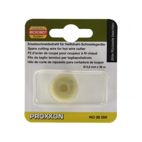Otros consumibles - Proxxon Bobina de alambre de repuesto para THERMOCUT 30 m x 0,2 mm - FLASH RC