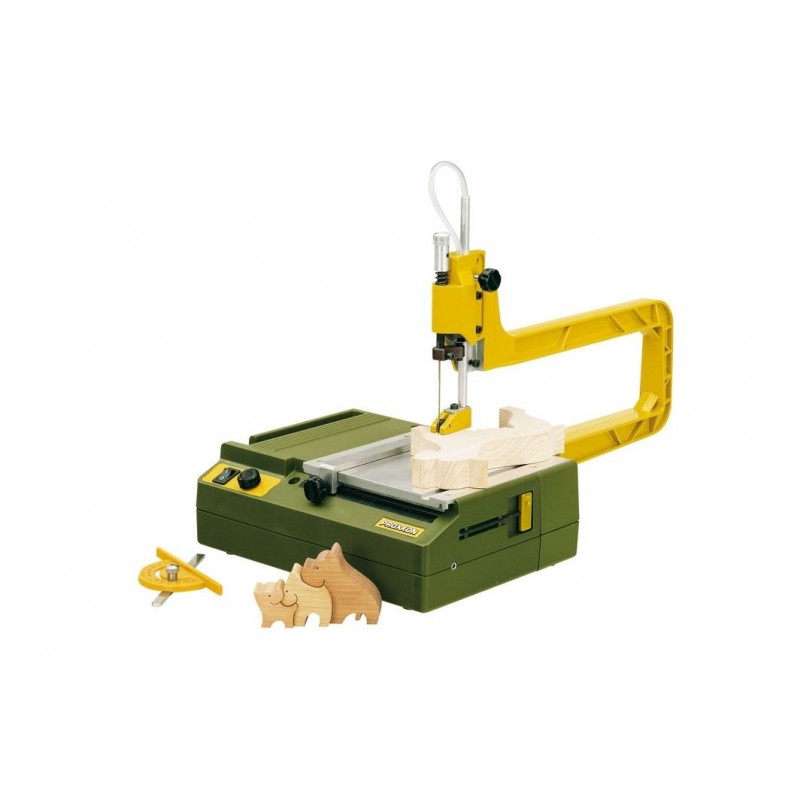 Herramientas de taller - Proxxon DS 230/E - Sierra tronzadora, corte de madera blanda 40 mm, corte de madera dura 10 mm, regul 1