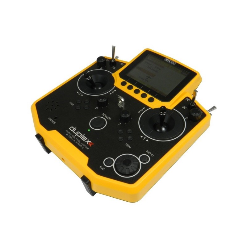 Radiocommandes - Jeti DS12 Jaune Multimode 2.4Ghz Duplex - FLASH RC