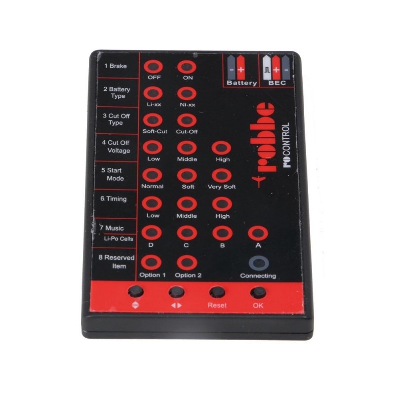 Programmierkarten - Programmierkarte für RO Control Robbe - FLASH RC