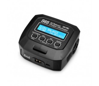 Caricabatterie - Caricatore S65 Ecran (2-4S ET 6A- 65W) 220V Sky-Rc - FLASH RC
