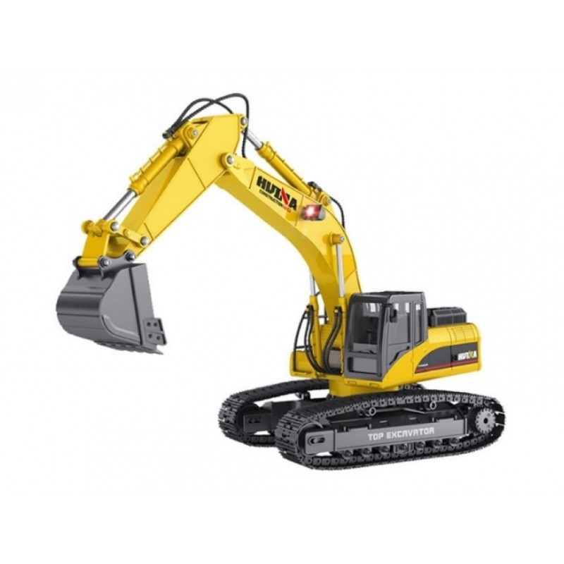 Huina excavatrice métal 1/14ème RTR (CY1580) - V4 - FLASH RC