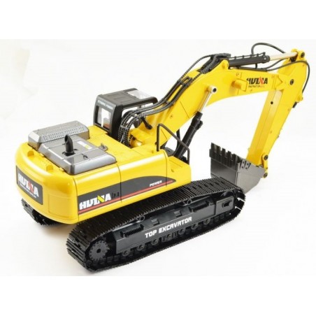 Huina excavatrice métal 1/14ème RTR (CY1580) - V4 - FLASH RC