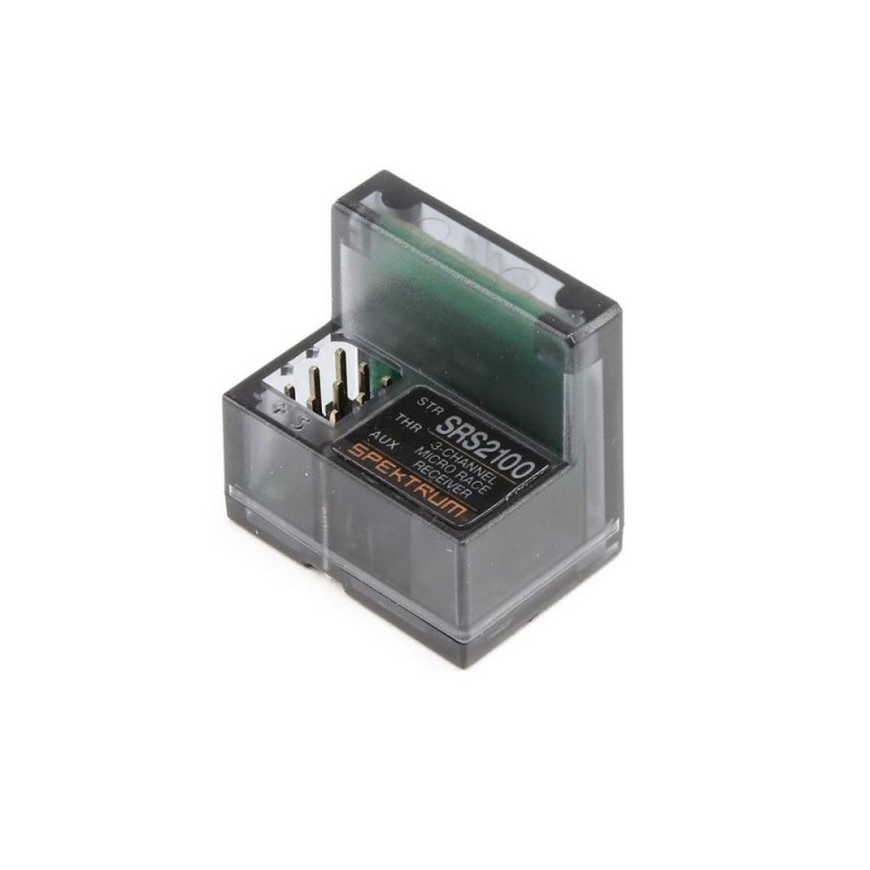 Para Coches y Barcos - Receptor Spektrum 2 Canales SR2100 DSMR - FLASH RC