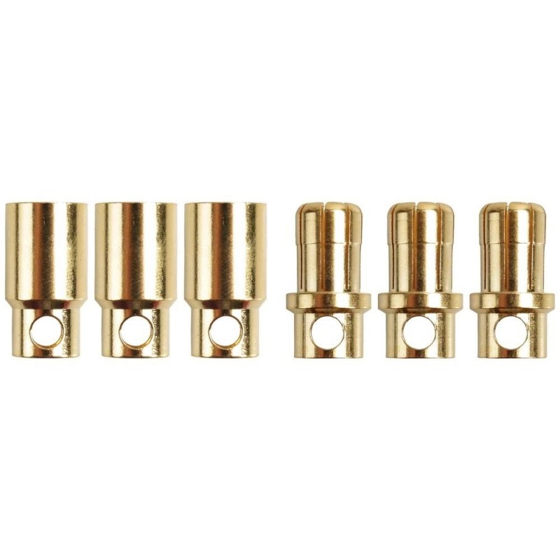 OR socket 2/2.3/3/3.5/4/5/5.5/6/8 - OR socket PK Ø8,0mm M/F (3 pairs) - FLASH RC