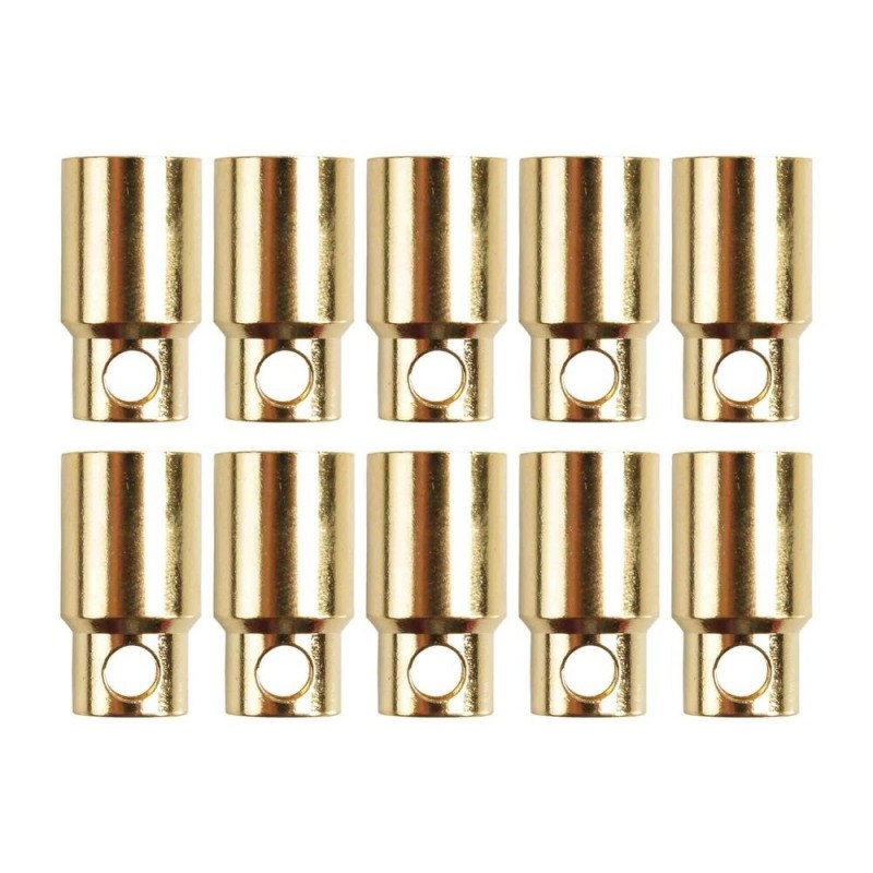 Prise OR 2/2.3/3/3.5/4/5/5.5/6/8 - Prise OR PK Ø8,0mm femelle (10 pcs) - FLASH RC