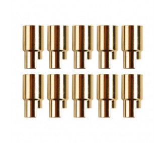 OR socket 2/2.3/3/3.5/4/5/5.5/6/8 - OR socket PK 6,0 mm female (10 pcs) - FLASH RC