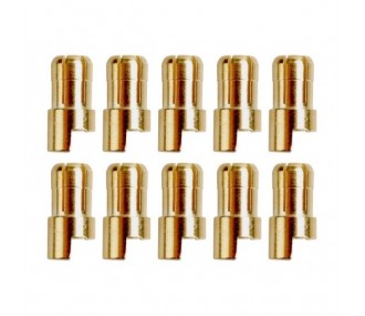 OR plug 2/2.3/3/3.5/4/5/5.5/6/8 - OR plug PK 6,0 mm male (10 pcs) - FLASH RC