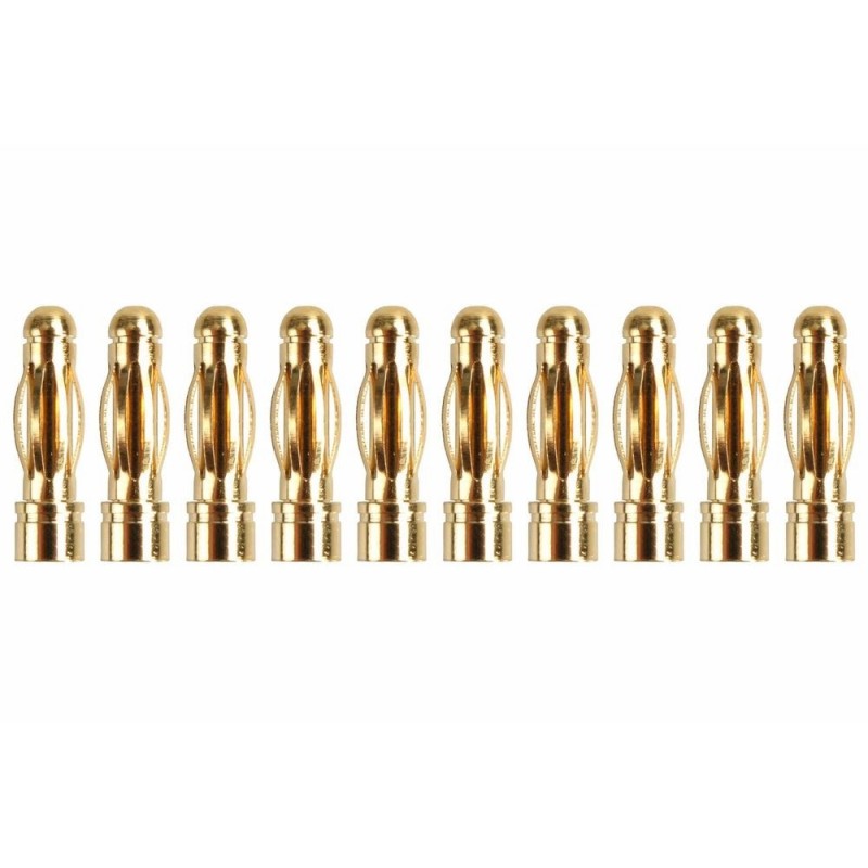 Toma OR 2/2,3/3/3,5/4/5/5,5/6/8 - Toma OR PK 3,0 mm macho (10 uds.) - FLASH RC