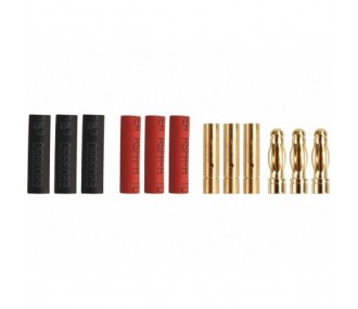 OR socket 2/2.3/3/3.5/4/5/5.5/6/8 - OR socket PK 3.0 mm M/F (3 pairs) - FLASH RC