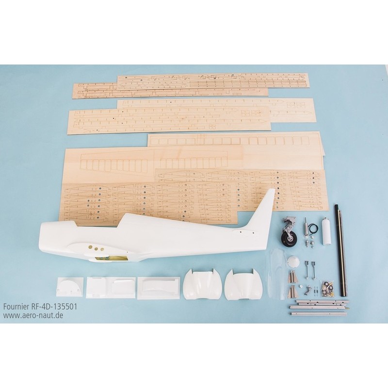 Avion Aeronaut RF4 Fournier (Ailes à construire et fuselage fibre) env.2.81m - FLASH RC
