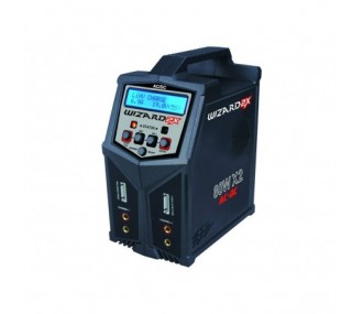 Cargadores - T2M Wizard 2X Cargador 2x80W 12V/220V - FLASH RC