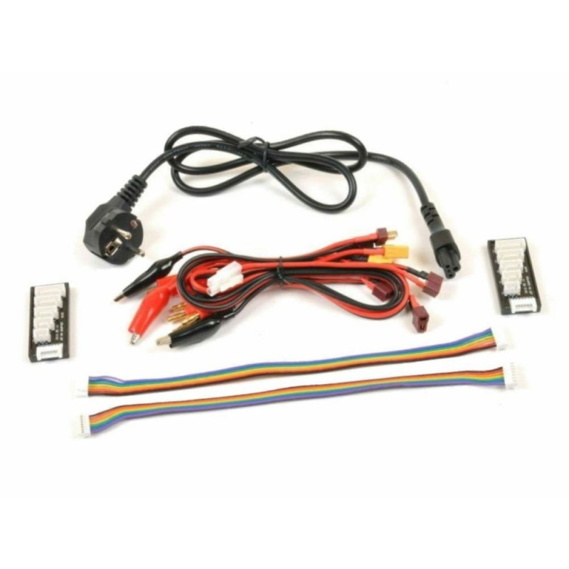 Cargadores - T2M Wizard 2X Cargador 2x80W 12V/220V - FLASH RC
