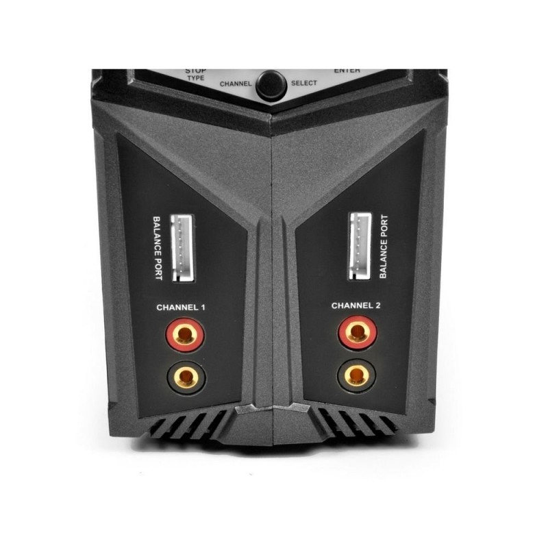 Ladegeräte - T2M Wizard 2X Ladegerät 2x80W 12V/220V - FLASH RC