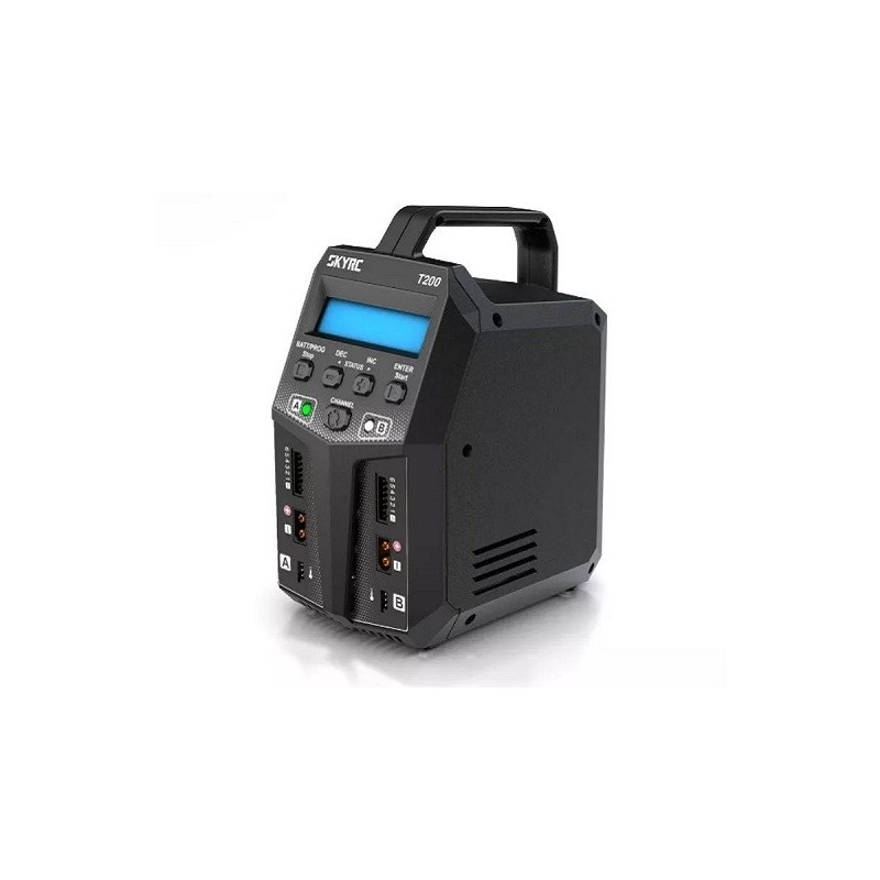 Chargeurs - Chargeur T200 Duo 2x100W 12V/220V Sky-Rc - FLASH RC