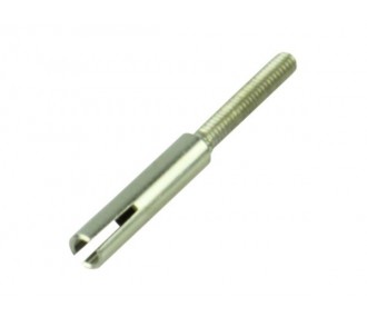 Embouts de chape - Embout à souder M2 dia.2.1mm (5 pcs) - Yuki model - FLASH RC