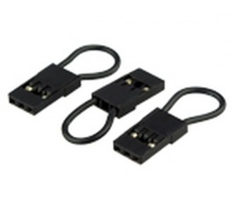 Receptor Accesorios - Bind Plug macho spektrum (3pcs) Yukimodel - FLASH RC