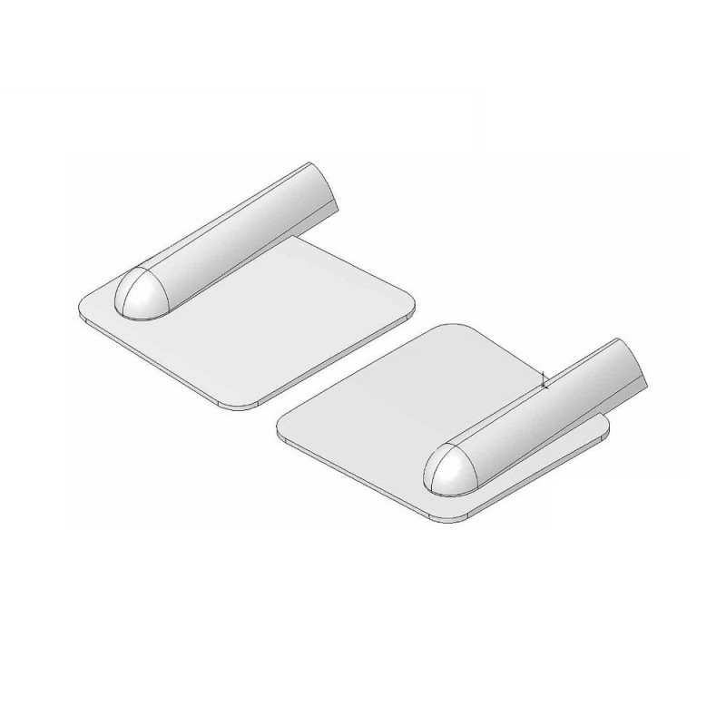Servo covers - Servo cover with injected plastic boss (2 pieces) Multiplex - FLASH RC