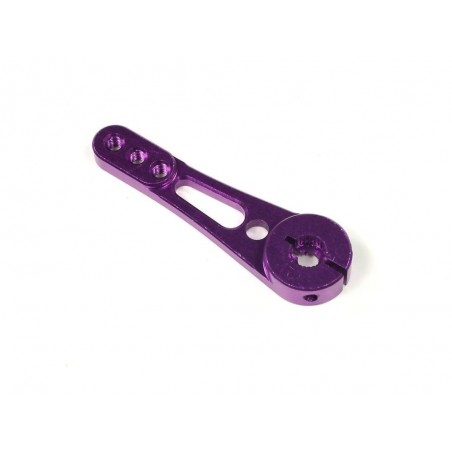 Servo Amplificadores - Alu Violeta Servo Amplificadores 41mm (3) Futaba - FLASH RC