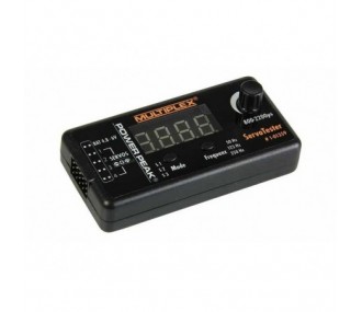 Servo tester - Multiplex Power Peak Servo Tester - FLASH RC