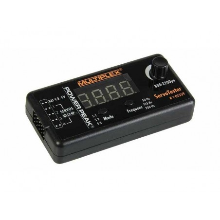 Servo tester - Multiplex Power Peak Servo Tester - FLASH RC