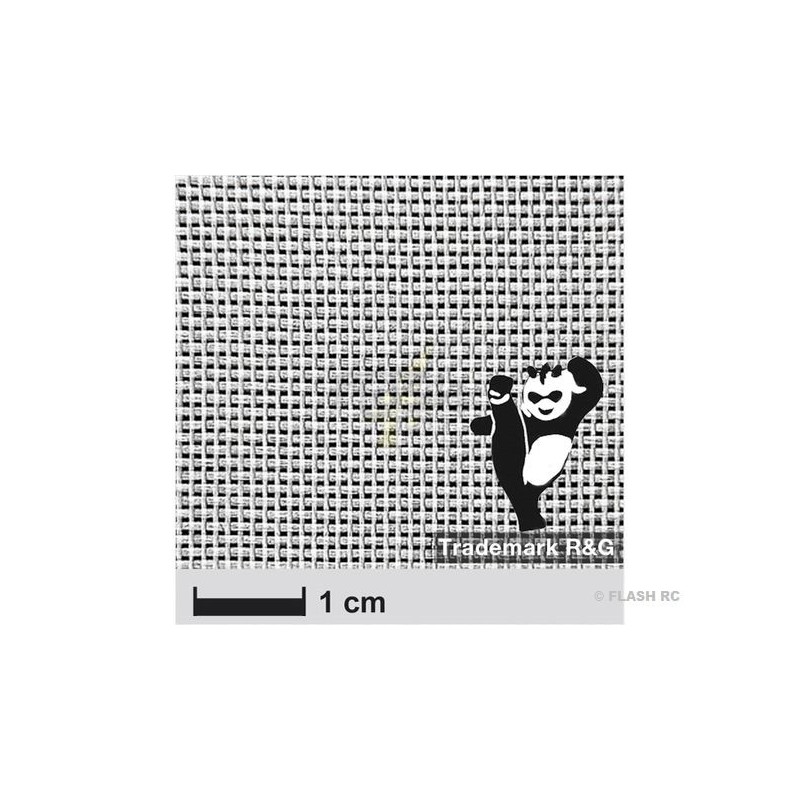 Taffeta - Glass fabric Panda Taffeta 80g/m² - 10ml R&G - FLASH RC