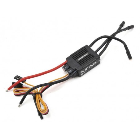 Brushless - Brushless Controller 3-6S 60A Platinum Pro V4 HOBBYWING - FLASH RC