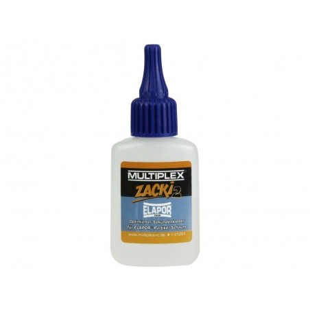 Cyano Elapor/Epp/Wood - Cyano glue Zacki 2 20g Multiplex - special ELAPOR - FLASH RC