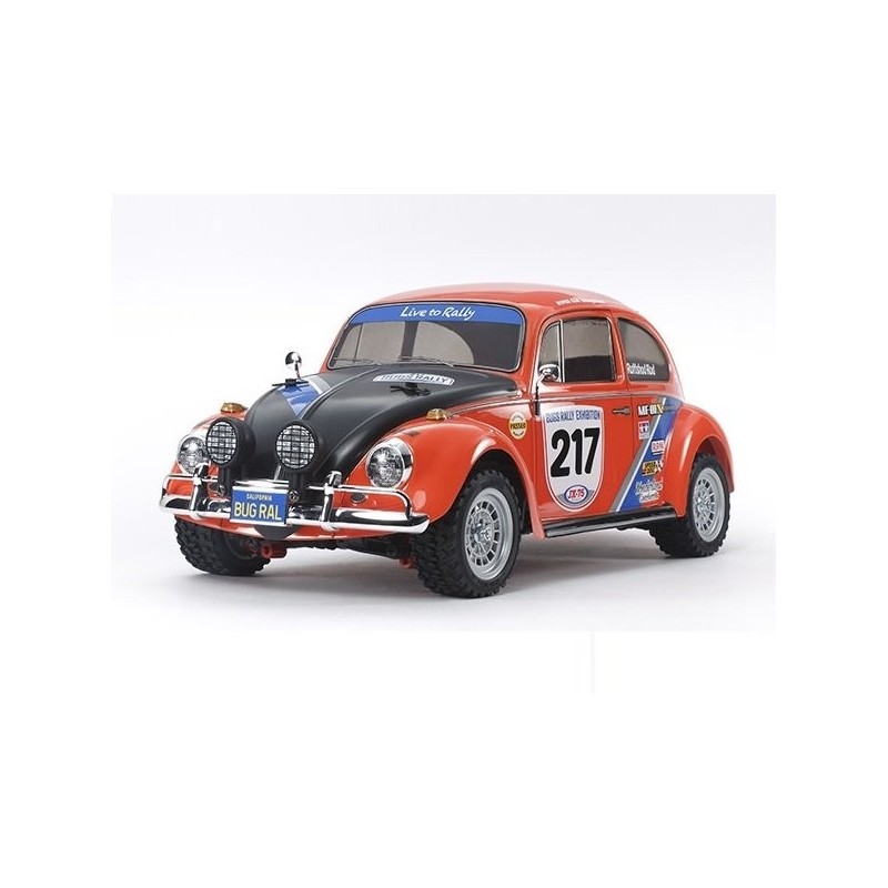 RC auto da rally - TAMIYA VW Maggiolino Rally MF01X - FLASH RC
