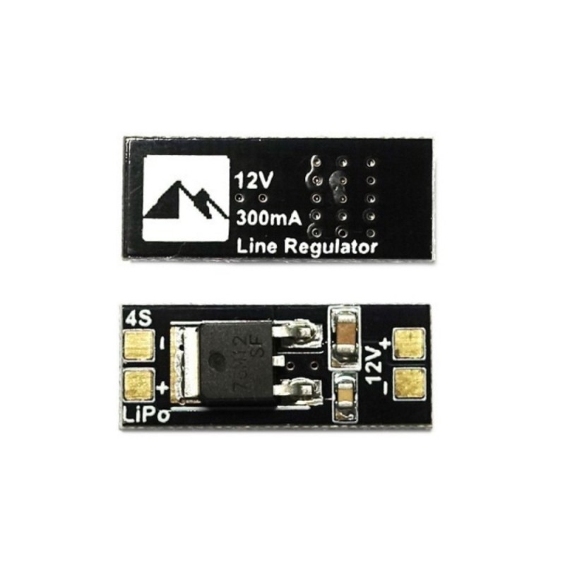 Bec linéaire - Bec linéaire 0.3A - 12V -  input 13-18v Matek systems - FLASH RC