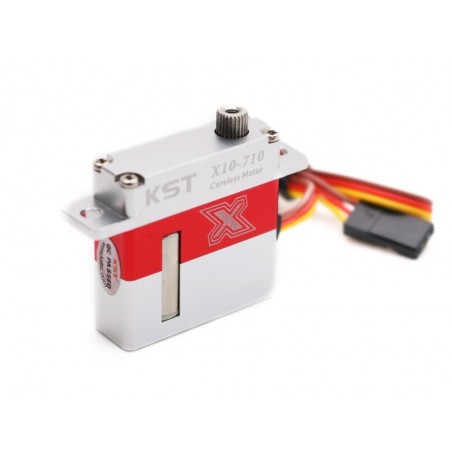 Servos - Servo KST X10-710 HV 10mm (23g, 7.5kg.cm, 0.09s/60°) - FLASH RC
