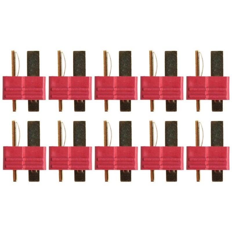 Deans socket / Mini Deans - Deans socket male (10pcs) - Amass - FLASH RC